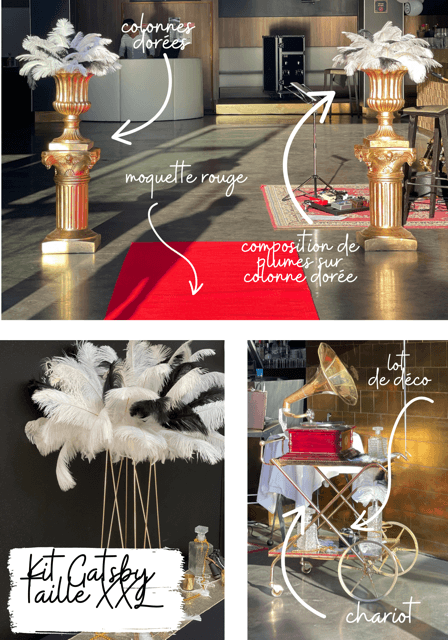 Les années folles - Gatsby - Les locations du Tandem