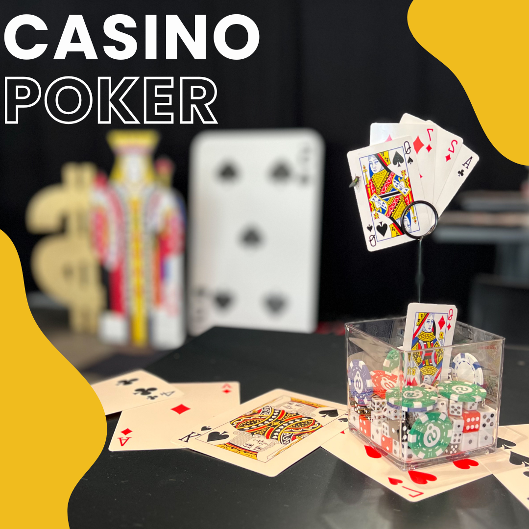 Location de décoration thème Casino - Poker