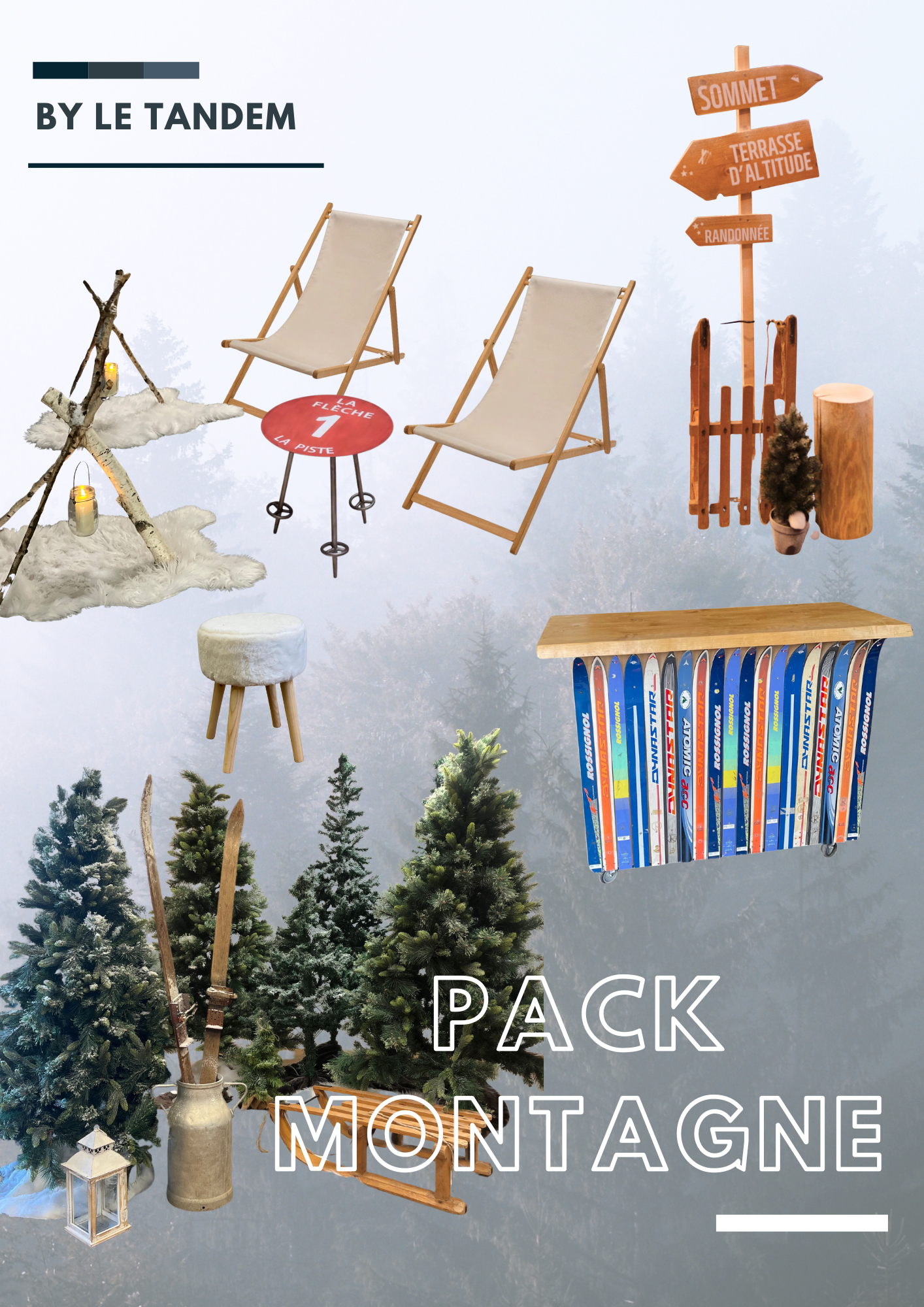 Pack déco montagne !