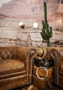 LAMPE - Lampadaire cinéma doré vintage - Les locations du Tandem