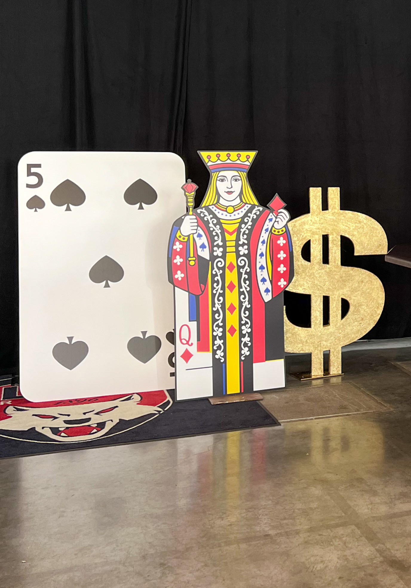 Carte géante Poker - CASINO