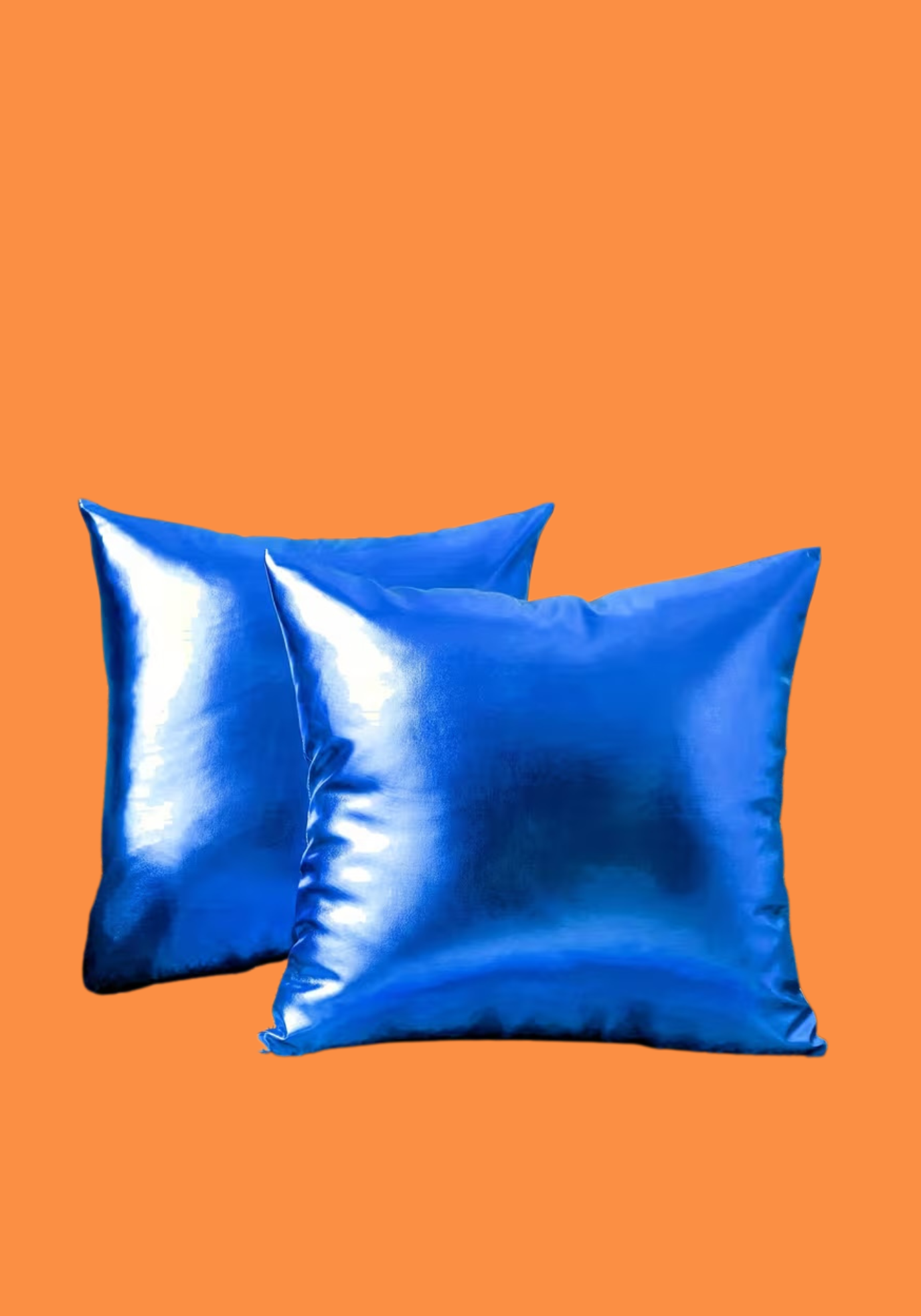 Coussins bleu - néon disco (lot de 2)