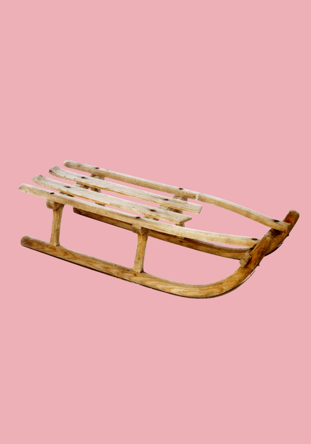 location-luge-ancienne-en-bois-vintage-lyon