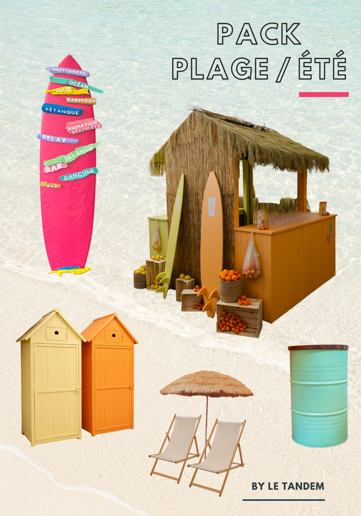 🌴 Pack Plage - Été ☀️