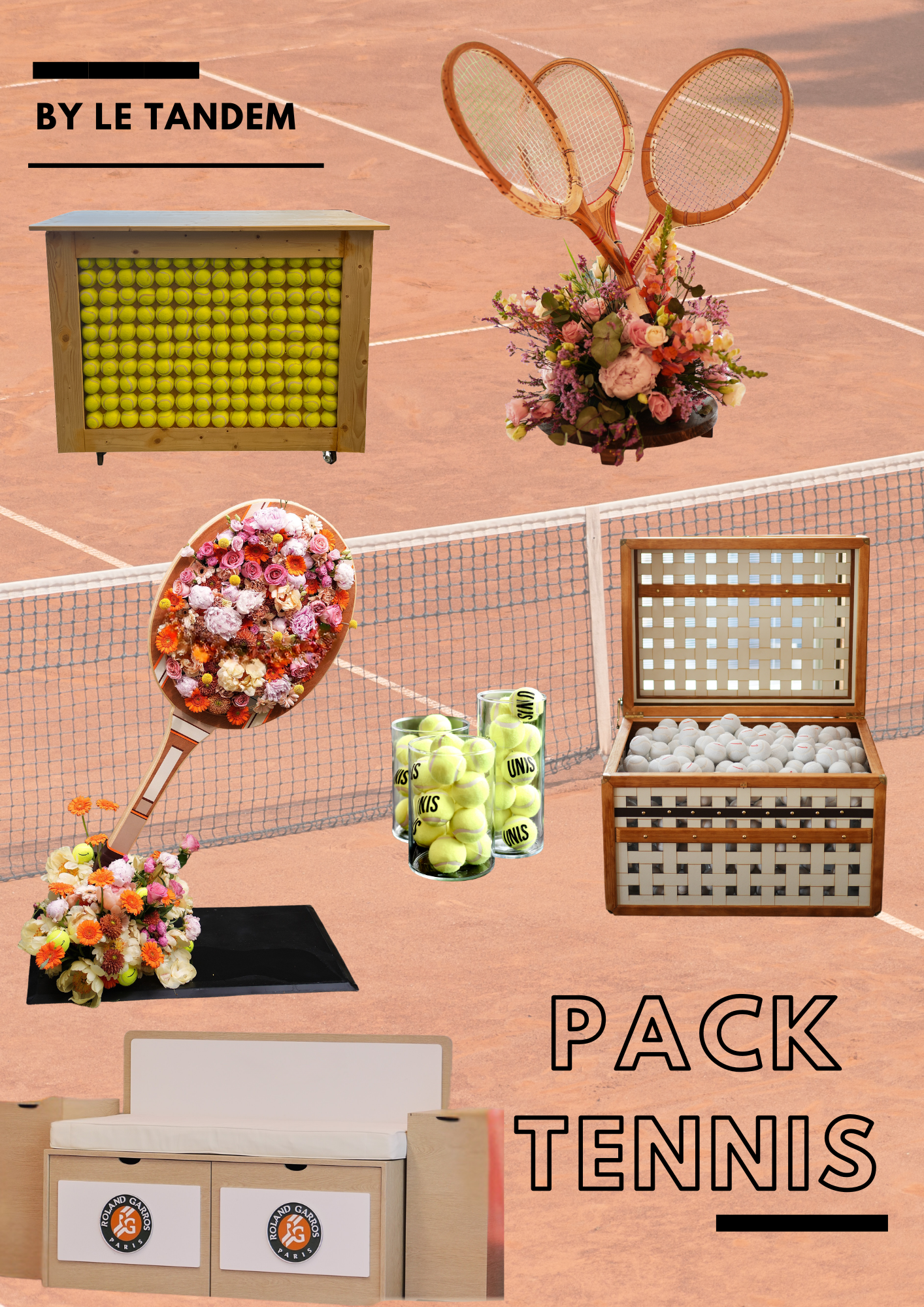 Pack Tennis - Roland Garros