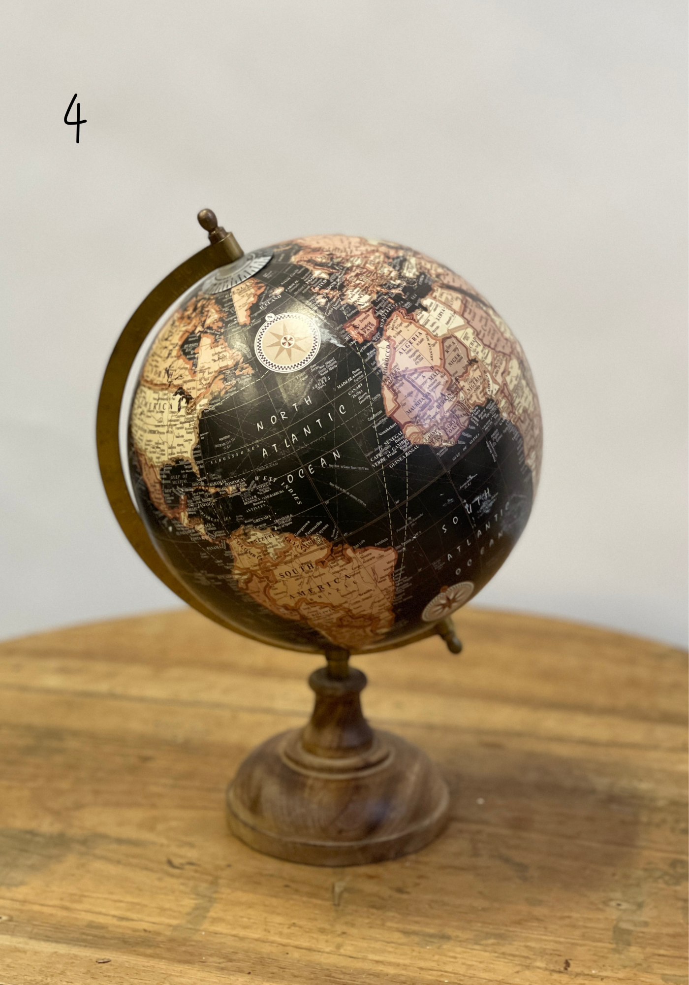Mapmonde - globe vintage
